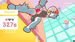 odymos hentai ep 2, banging ceiling lamp anally.