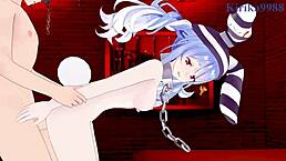 Nekomata Okayu And Usada Pekora Engage In Intense Hentai Sex