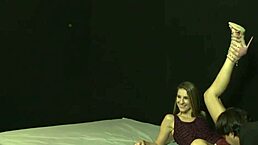 Hot Babe Tara Ashley Rides, Sucks, And Foot Fucks Eric John