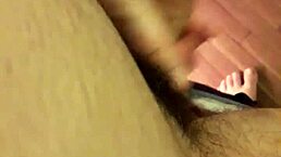 amateur old guy makes small cock ejaculate during homemade masturbation