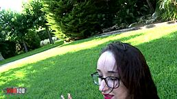 Oh wow, Megan Lux's yoga class gets wet and naughty with doggystyle and deepthroat!