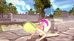 3D Hentai With Huge Ass And Tits Gets Creampie Fantasy