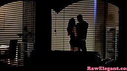 Elegant beauty screams during assfuck by boyfriend!