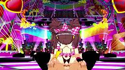 Naoto, Rise, and Yu in an intense scene from Persona 4 hentai.