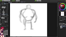 Toniwing streams Trashman on Picarto in January