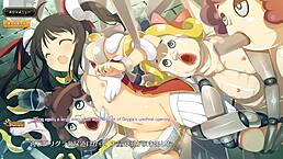 Evenicle scene 18 with subtitle in hentai anime style