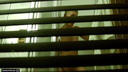 Hidden camera - spying on my rommate, i meant roommate but her tits and ass in the shower are hot