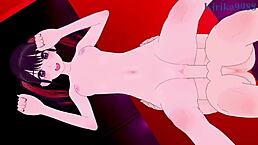 I love nowa sugaya and marin kitagawa's intense sex in my dress-up darling hentai