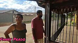 Fomos Alugar Uma Casa E Tive Que Dar Gostoso Para Os Donos Enquanto O Meu Marido Chupa A Minha Buceta