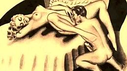 Vintage Erotic Animation from Retro Era 😍