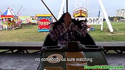 petite eurobabe asks, 'want to fuck me outdoor?' then squirts on stranger.