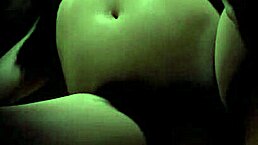 beautiful girl riding dildo in dark 😍