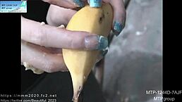 Japanese amateur displays manicure with artificial nails. 😊