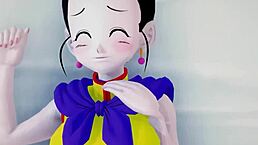 Watch Chichi and Gohan cuckold Goku in Dragon Ball Z Ex 3 Part 4.
