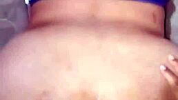 I had a quick fuck with her big natural tits and ass before bed