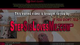 Teen 18+ takes stepbrother's big cock for facial in POV