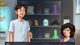 Hot thick girlfriend rides with friends in massage.