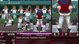 Manager Dominates All in Okeyutei Hentai Game Gangbang Scenes