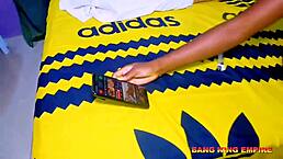 African village girlfriend craved my big cock for slow naughty sex