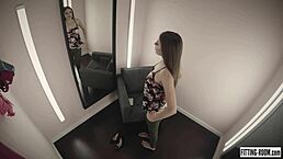 hottie talia mint fingers her pussy and plays with toys in micro bikini