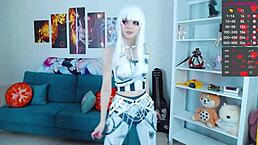 The Strormtrooper Is Here Beautiful Costumes Cosplay Whore Fingering Web Chat Masturbation Slut Webcam