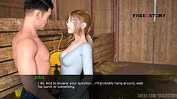 John licks Mary's blonde pussy in Dusklight Manor 😍