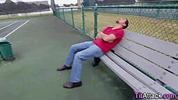 The Buxom Babe Masturbates Her Fat Pussy Before Getting a Facial on Her Big Tits