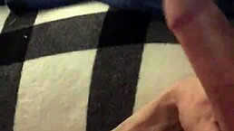 check out this throbbing cock in a homemade gay solo video
