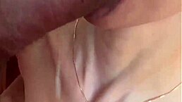 Wow! Anal orgasm explodes on kitchen table with cum on face after wild banging!