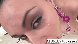 charley chase enjoys getting her pussy pounded.
