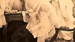 two centuries of vintage porn featuring pretty british babes with hairy beavers