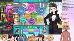 Vtuber Lewdneko Plays Huniepop 2 Double Date Part 8