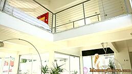 Wow! Smalltits Stepdaughter Satisfies Classy Milf in Hot 69