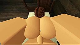 Roblox sex pov with doggystyle and riding!