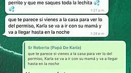 Hot WhatsApp Chat Turns Into Fucking Tara Rico!