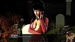 Let's play erotic theater with Mrs. Carlson! Phantasm 3500 movie 7 rocks!