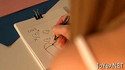 Legal Age Teen Enjoys Solo Relaxation in Her Room