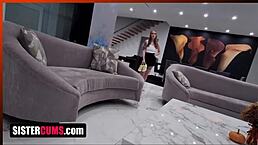 Sistercums Com: Sneaking In To See Shaved Teen With Big Tits 😏