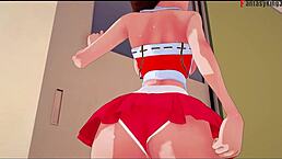 helen parr as elastigirl sucks wrong santa in incredibles hentai full movie 😈