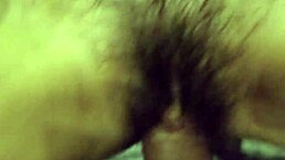 My wife's pussy is so wet, but she won't let me lick it yet.