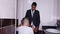 I'm fucking the bathroom employee right now.