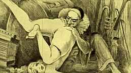 Vintage Erotic Illustration Evokes Deep Emotions