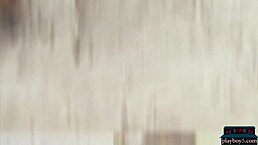 petite redhead models tawny swain and mandie sue pose for playboy in softcore striptease and undressing scenes