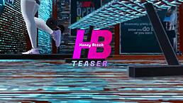 Yo, this hot pawg gets slammed hard during gym workout! 💪🔥