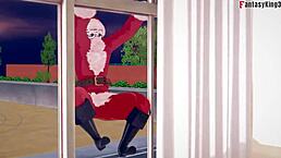 helen parr as elastigirl sucks wrong santa in incredibles hentai full movie 😈