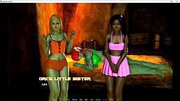 Now, a bunny zombie in heat explores breeding island part 21