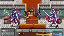 Princess's Friend Does Something Under Pervert's Counter In NTR Sisters Ciella Luciella Part 8