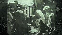 Secret vintage life in silent hairy mature films