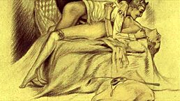 Vintage Erotic Illustration Evokes Deep Emotions