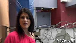 Real miniature teen 18+ stars in raw action